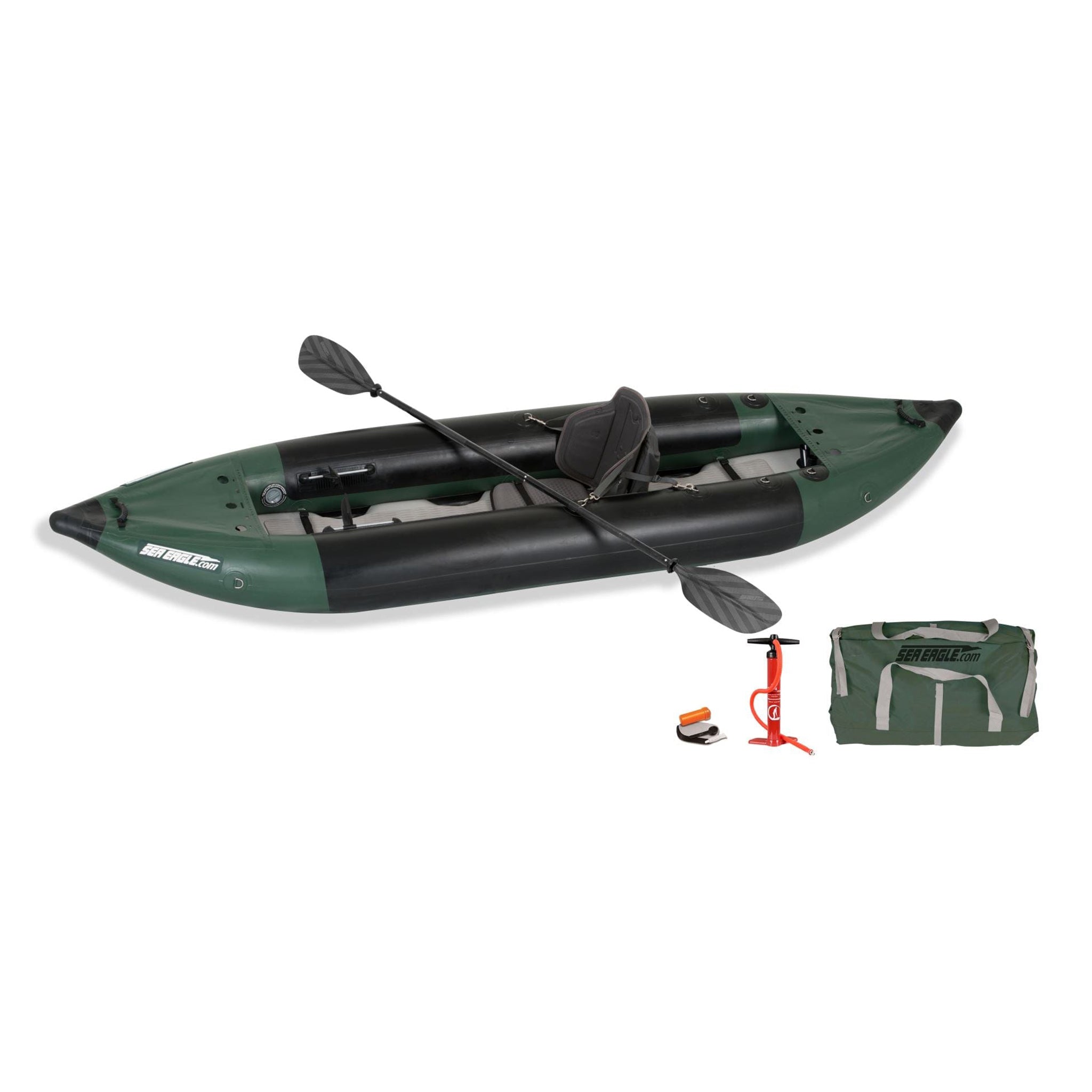 Sea Eagle 350FX Pro Solo Explorer Inflatable Fishing Boat