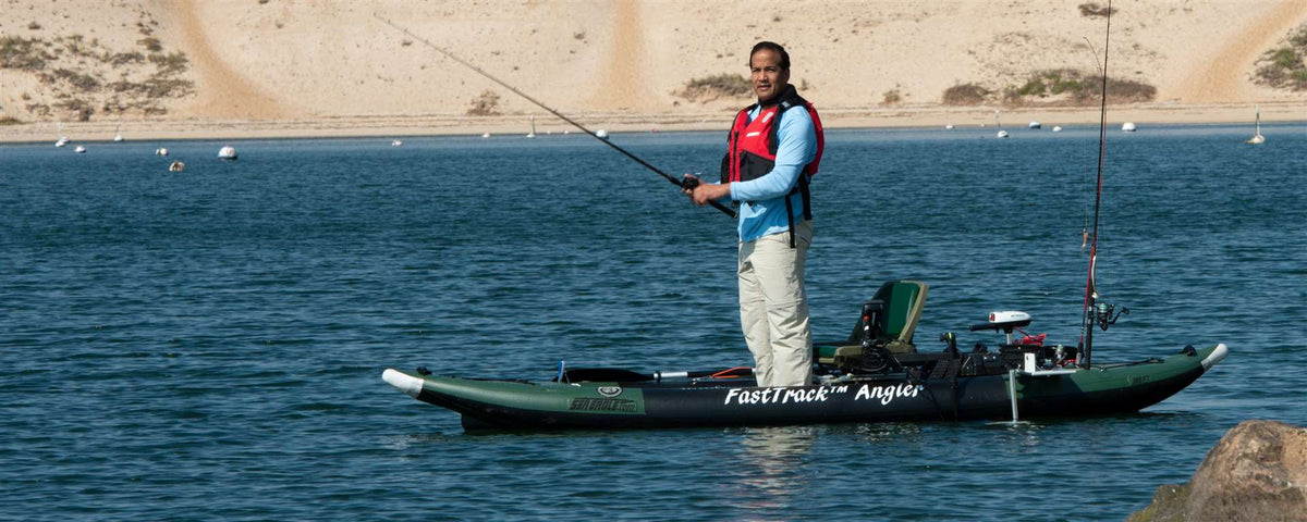 Sea Eagle 385FTA FastTrack Pro Inflatable Fishing Kayak